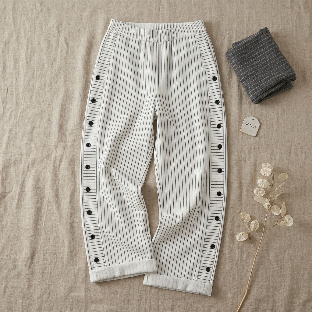 Gestreifte Sommerhose