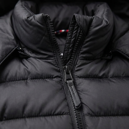 Lange Daunenjacke