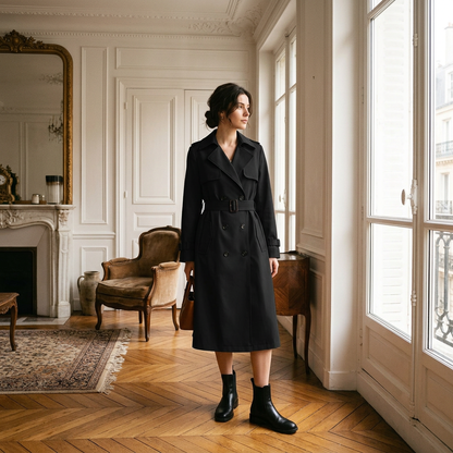 Stilvoller und eleganter Trenchcoat