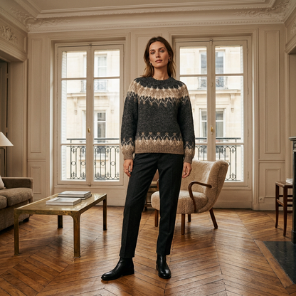 Kuscheliger Mohairpullover