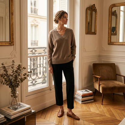 Stilvoller, weicher Pullover
