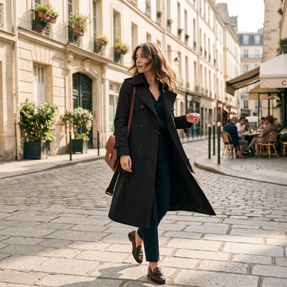 Stilvoller und eleganter Trenchcoat