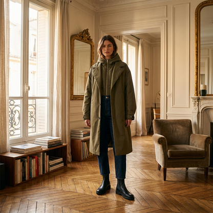 Wind- und wasserdichte Jacke