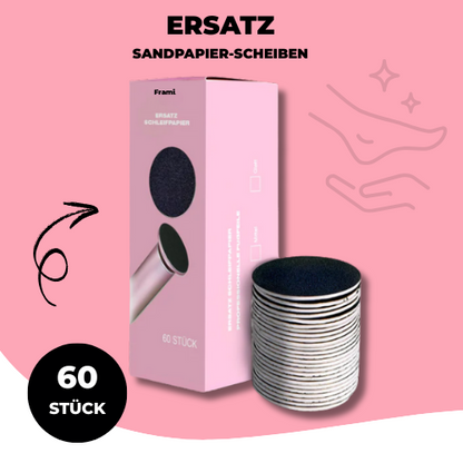 Premium Sandpapier-Aufsätze für das FootGlow