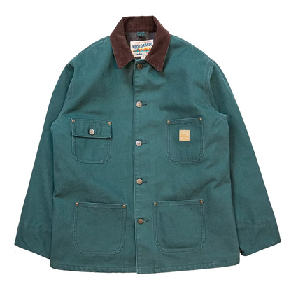 Gefütterte Stonewashed Jacke
