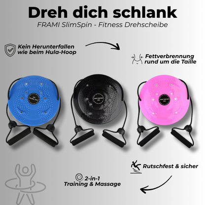 FRAMI SlimSpin - Fitness Drehscheibe